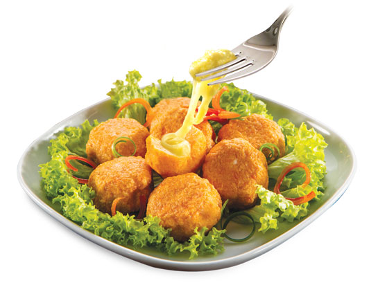Salmon Ball with Cheese