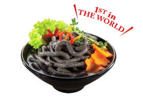 Fish Noodle with Squid Ink